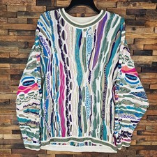 Coogi Sweater Mens M 100 Mercerised Cotton Made in Australia