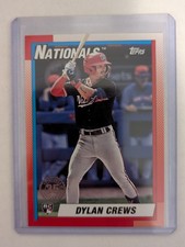 2025 Topps Series One 1990 Topps Dylan Crews Rookie Card #T90-89
