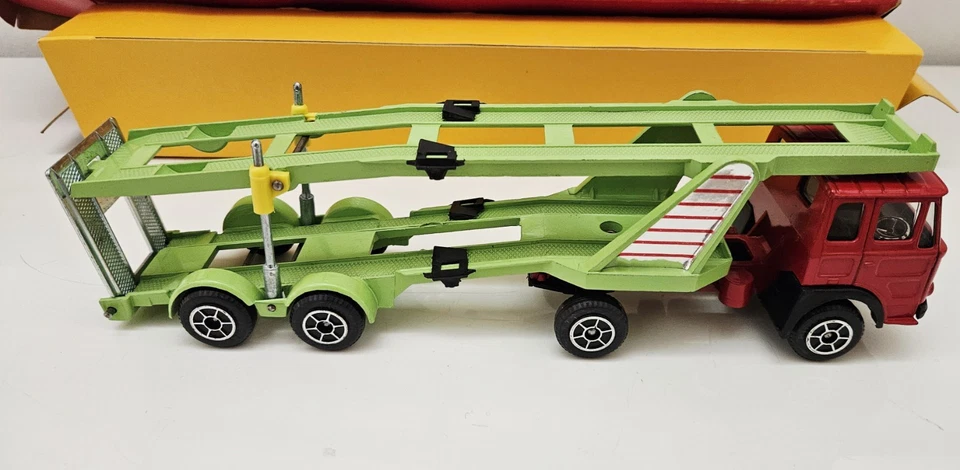 POLITOYS POLISTIL GIFTSET M2 PORTAUTO ESAGAMMA - 1/43 -  ORIGINAL MINT BOX - COL - Immagine 4 di 4