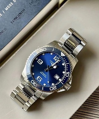 Longines Conquest Diving Automatic Mechanical 41mm Blue Dial Men's Watch