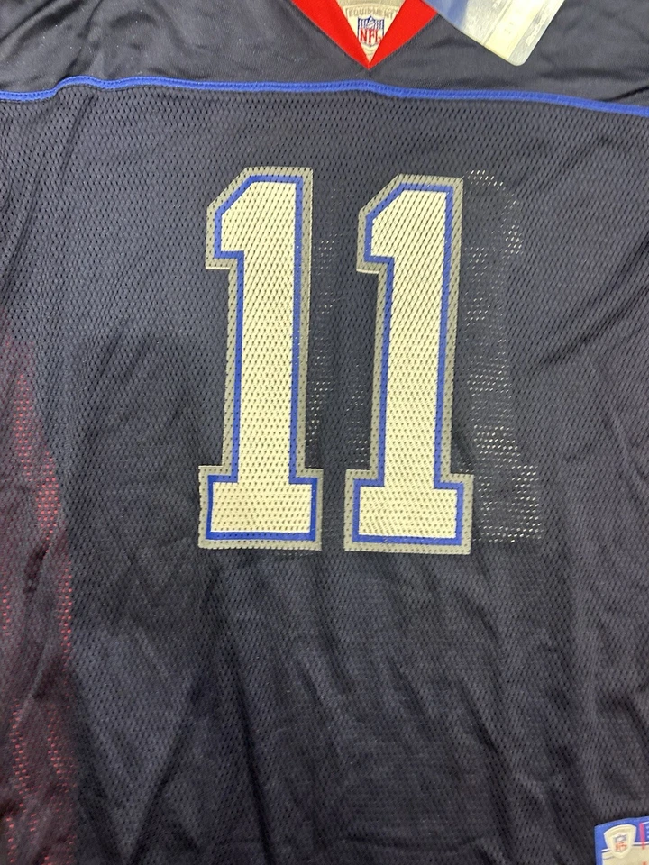 Camiseta deportiva vintage Drew Bledsoe Buffalo Bills Reebok on Field para hombre extra grande nueva con etiquetas Foto 3 de 4