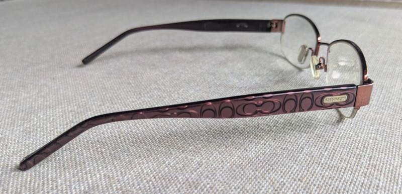 Coach Suzanna 246 model in a "Bordeaux" (dark red/purple)  52[]17 135 eyeglasses