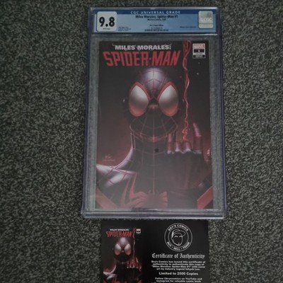 Miles Morales: Spider-Man #1 Variant Bry's Exclusive by InHyuk Lee CGC 9.8 COA