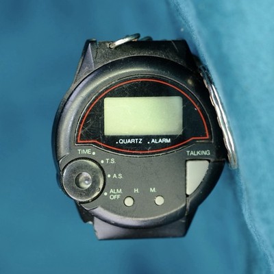 Vintage Ultmost Talking Digital Watch Alarm, Working w/ New Batteries, No Band