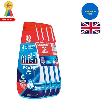 Ultimate Powergel Fresh Spülmaschinengel - 120 Wäschen, perfekt für jede Spülmaschine