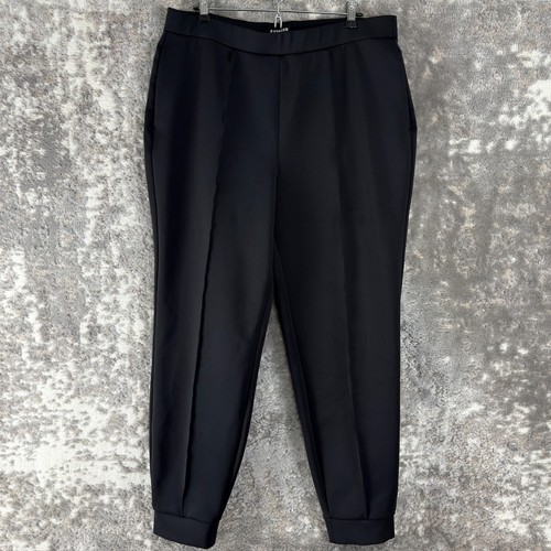 Express Gr. L Stretch Tapered Hose schwarz Pull On Gummibund Athlesure