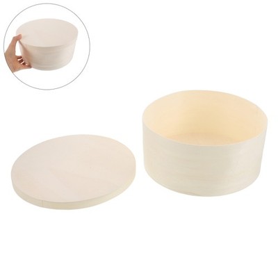 Natural Wood Fermentation Box Proofing for Bread Dessert Containers with Lids