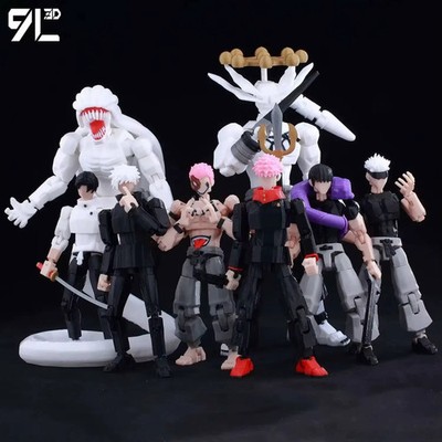 3D ANIMATION Japan 2 コンプリートセット 9L3D Printed Anime Jujutsu Kaisen Sukuna Yuji Yuta Satoru Gojo