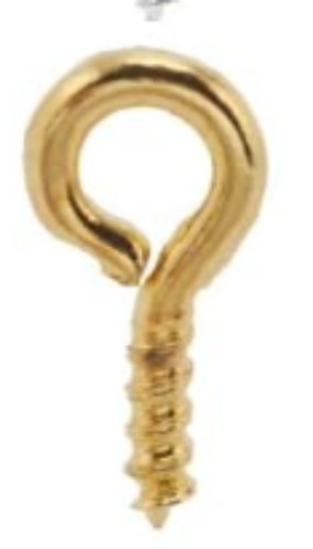 1Pcs Silver Eye Hook Screw Small Eye Pin 3mm, USED