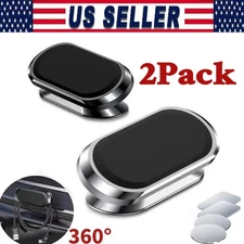 2-Pack Magnetic Car Dashboard Mount Holder Stand For Phone Samsung Galaxy iPhone