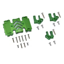 GPM Aluminum Center Gear Box Case & Mount Green : Axial SCX10 III Wrangler