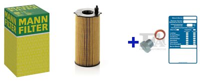 MANN Ölfilter + Ölablassschraube für JEEP CHEROKEE KJ KK WRANGLER III JK