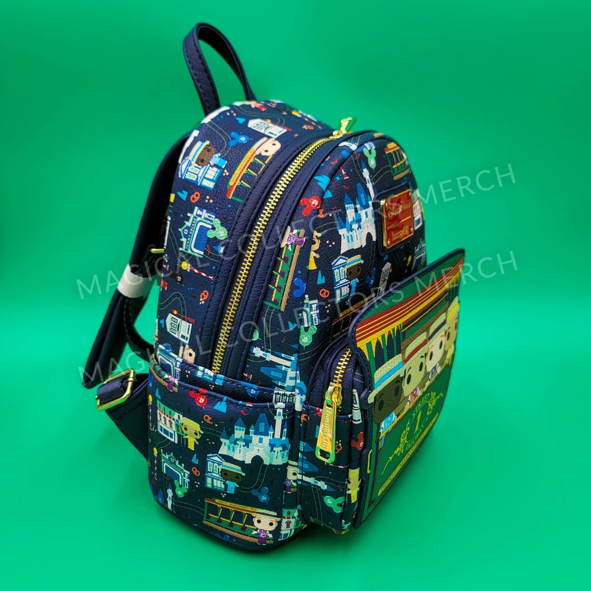Disney Parks Dapper Dan Loungefly Mini Backpack Funko pop 