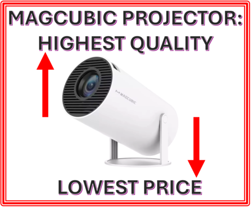 MAGCUBIC PROJECTOR HY300 ANDROID 11 260ANSI BLUETOOTH USB-Lowest Magcubic price! - Picture 2 of 18