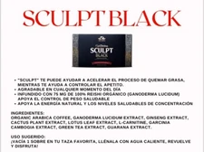Fat Buner Sculpt Black  Divina instant coffee. 