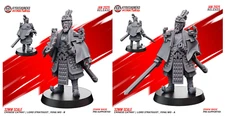 Kyoushuneko Miniatures Chinese Lord Feng Mo X2 28mm/32mm Scale -NO BASES-