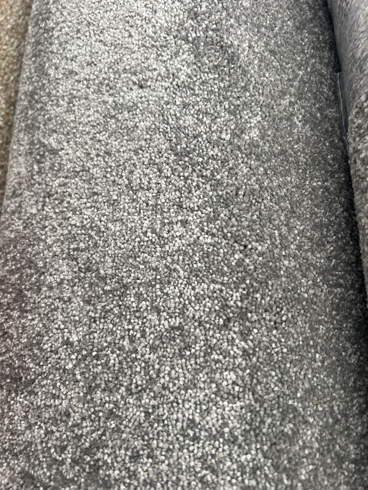 Carpet remnant Thick Mid Grey 4m x 198cm £25 brand new carpet offcuts