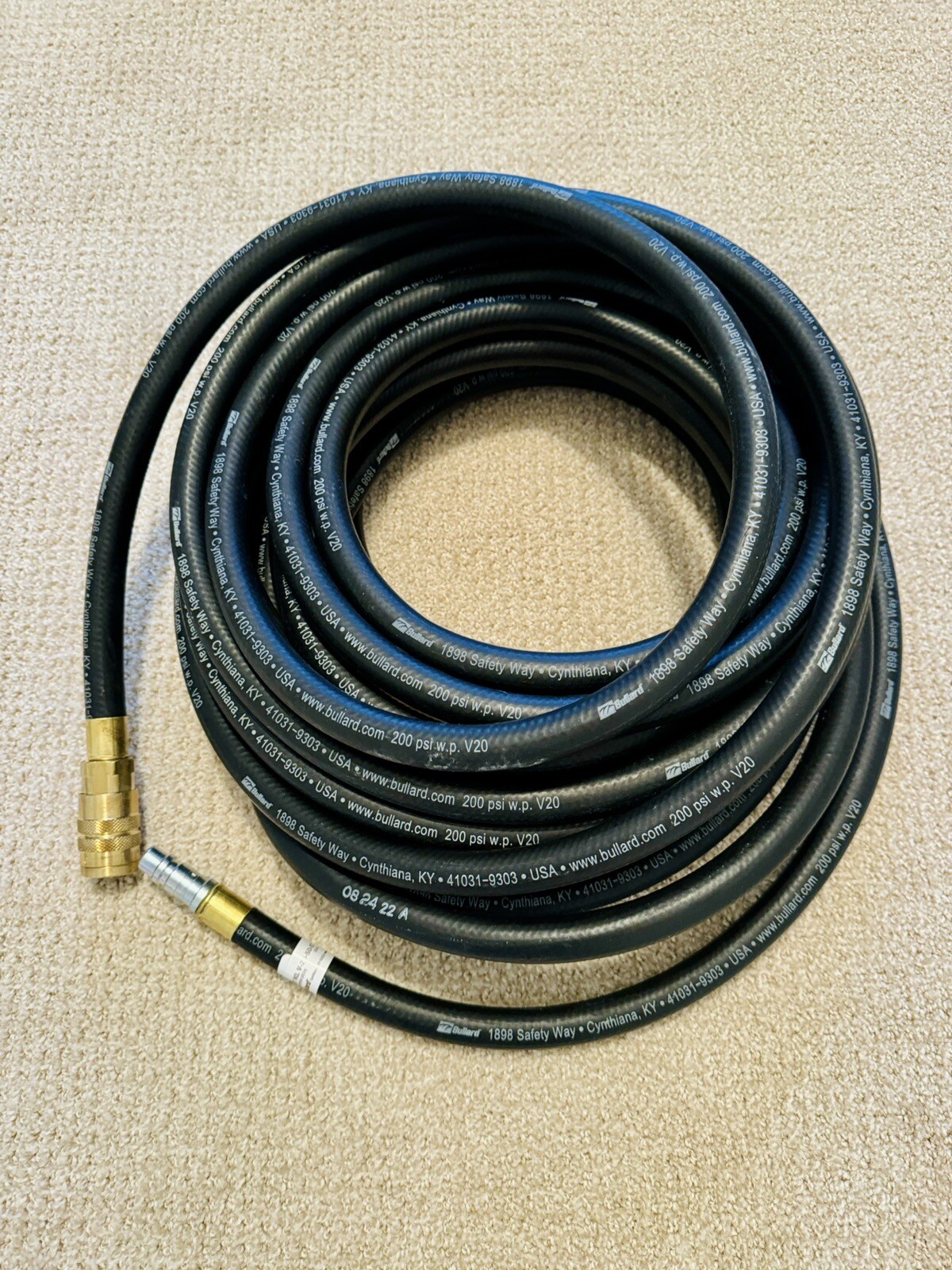 BULLARD EDP10 Free Air Driver Pump + Spectrum Full Face Respirator & 50’ Hose eBay