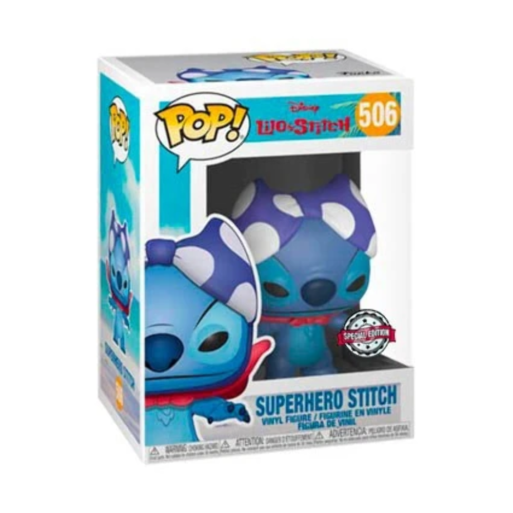 funko pop stitch superhero