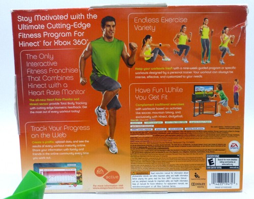 Sports Active 2 Kinect Personal Trainer Xbox 360 Spiel Armband Monitor ungetestet - Bild 6 von 6