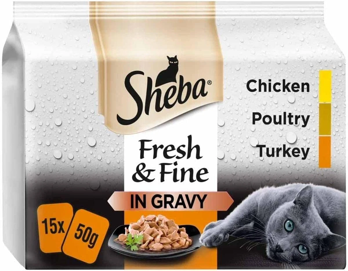 Sheba kitten wet hot sale food
