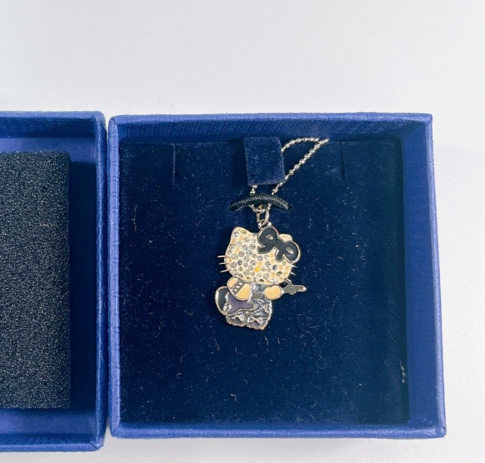Swarovski Sanrio Hello Kitty Collaboration Chain Necklace Guitar