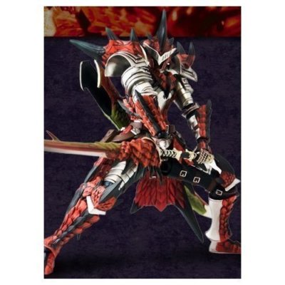 CAPCOM Acrion Figure MONSTER HUNTER 4 RATHALOS Armor Swordsman