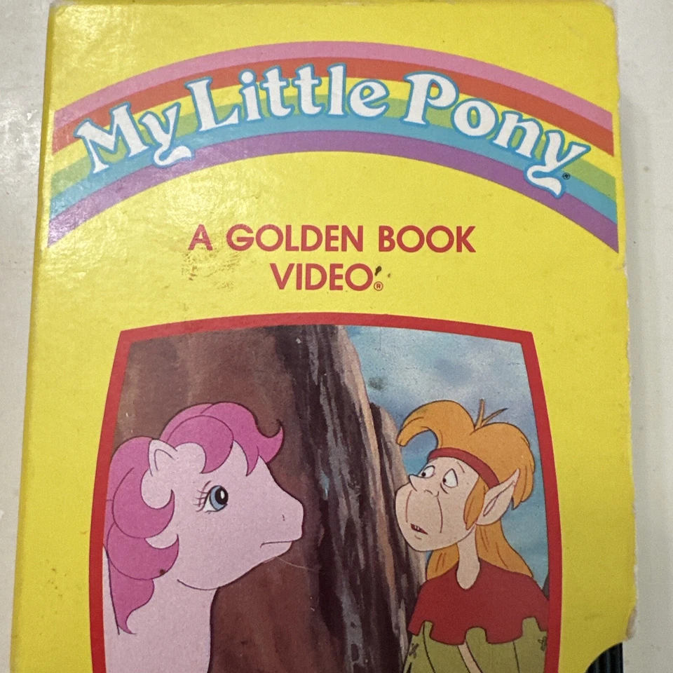 Vintage My Little Pony - Flight to Cloud Castle - A Golden Book VHS RARE 1987 - Image 2 of 4