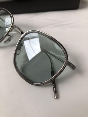 OLIVER PEOPLES OV1321T TK-9 Silver/Workman Grey Sunglasses | eBay
