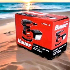 BAUER 2.8 Amp, 5 in. Random Orbit Palm Sander.