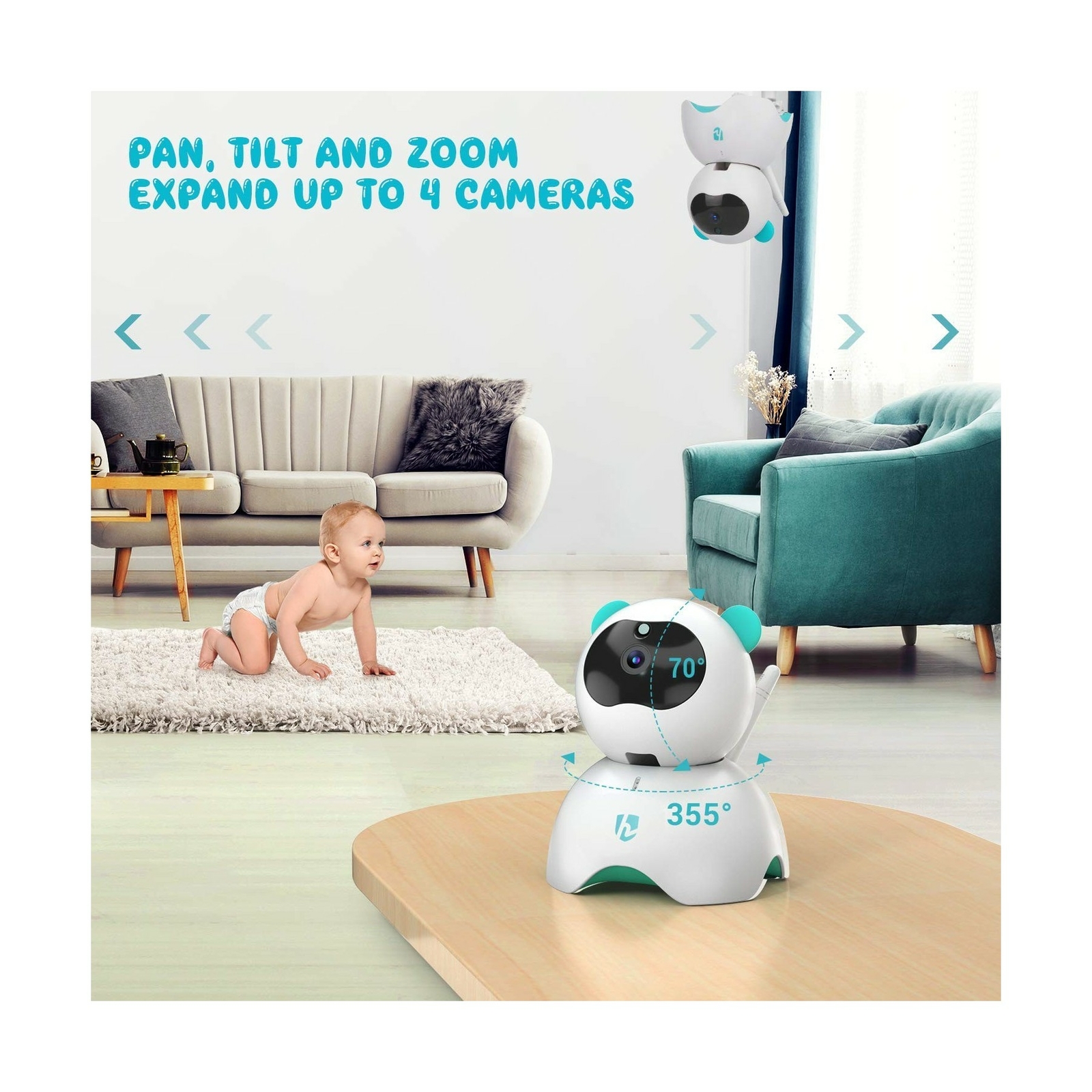 heimvision hm136 video baby monitor