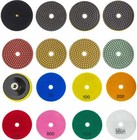 Diamant Schleifpad Polierscheiben Diamant Polierpads 100 mm Granit Beton Keramik