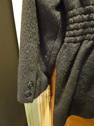 Harve' Benard Damen schwarze Wolle Gr. 4 elastische Taille mit zwei Taschen, Jacke - Bild 7 von 12
