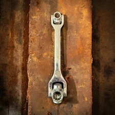 VINTAGE JOBSMART WRENCH  10" MULTI SOCKET WRENCH