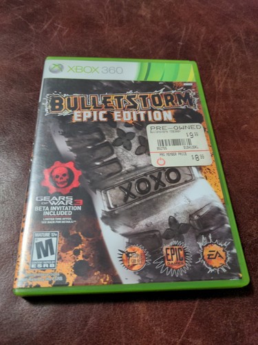 Xbox 360 Bulletstorm Epic Edition Complete w/Manual