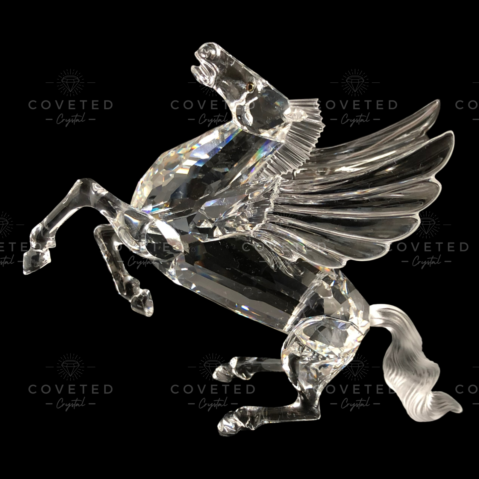 Swarovski Crystal 1998 ANNUAL EDITION PEGASUS 216327 Horse Mint Boxed