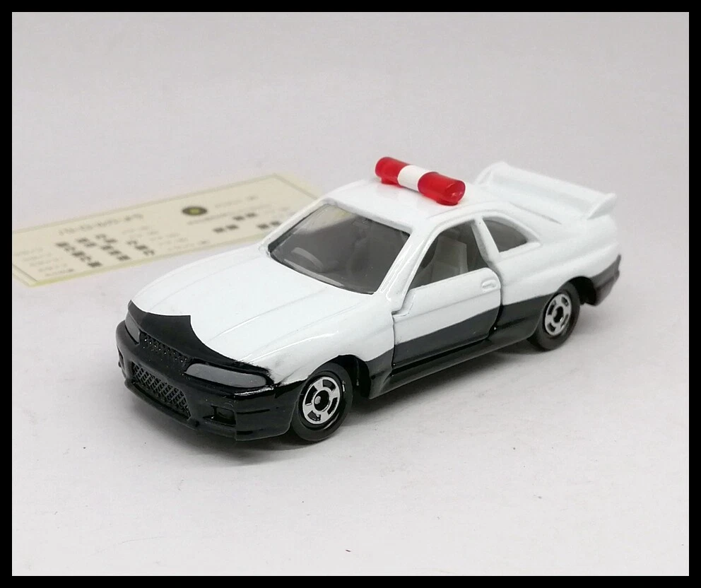 TOMICA NISSAN SKYLINE GT-R R33 POLICE CAR 1/60 TOMY DIECAST CAR NEW 20 DX  R/C
