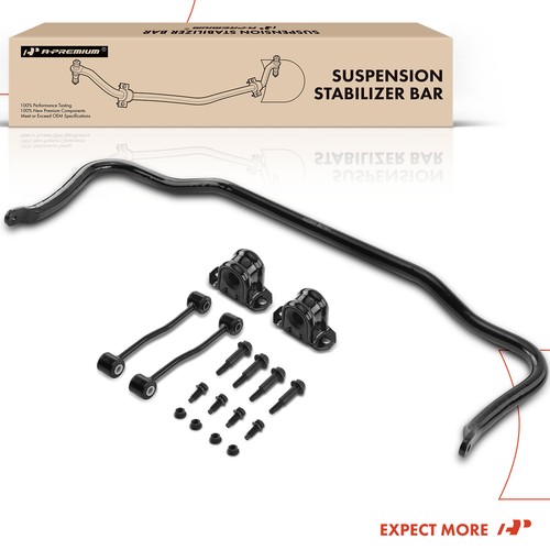 Barra estabilizadora de suspensión con kit de buje delantero para Jeep Grand Cherokee 1999-2004 30 mm - Imagen 8 de 10