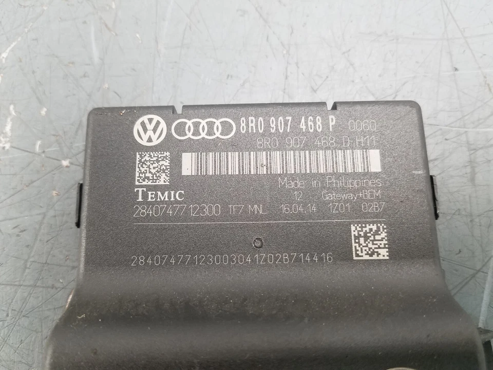 2014 Audi S4 Quattro B8 Body Control Modules #5844 M3 - Image 3 of 4