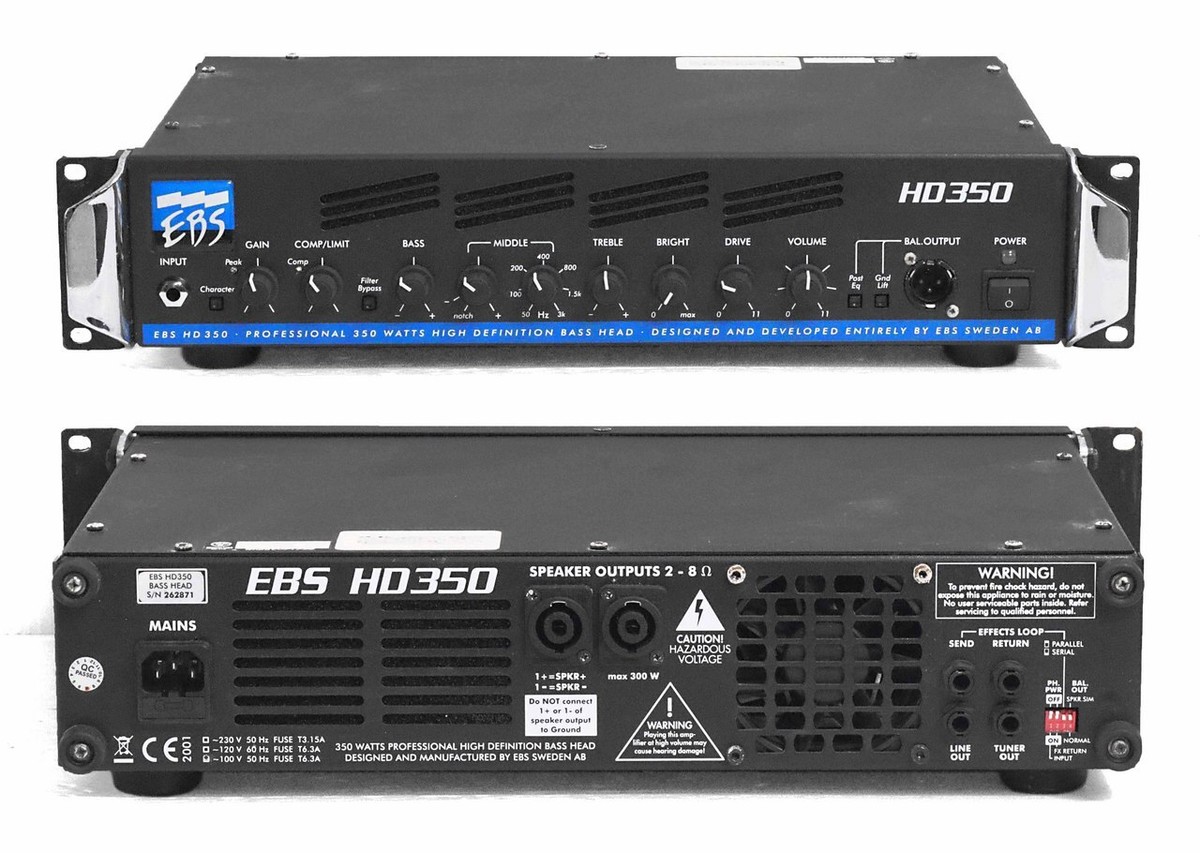 EBS HD350 ベースアンプ 350W EBS HD350（中古）［デジマートSALE］【楽器検索デジマート】