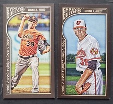 2015 TOPPS GYPSY QUEEN KEVIN GAUSMAN #22 SP MINI BASE + VARIATION CARD TORONTO
