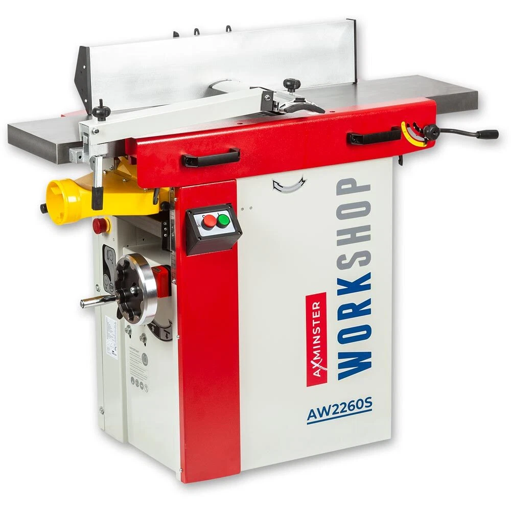 Axminster Workshop AW2260S Planer Thicknesser Spiral Block 230V