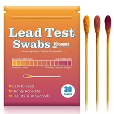 120pcs Lead Test Swabs Kits - Lead Paint Test Kit Lead Check Swab for Home Use