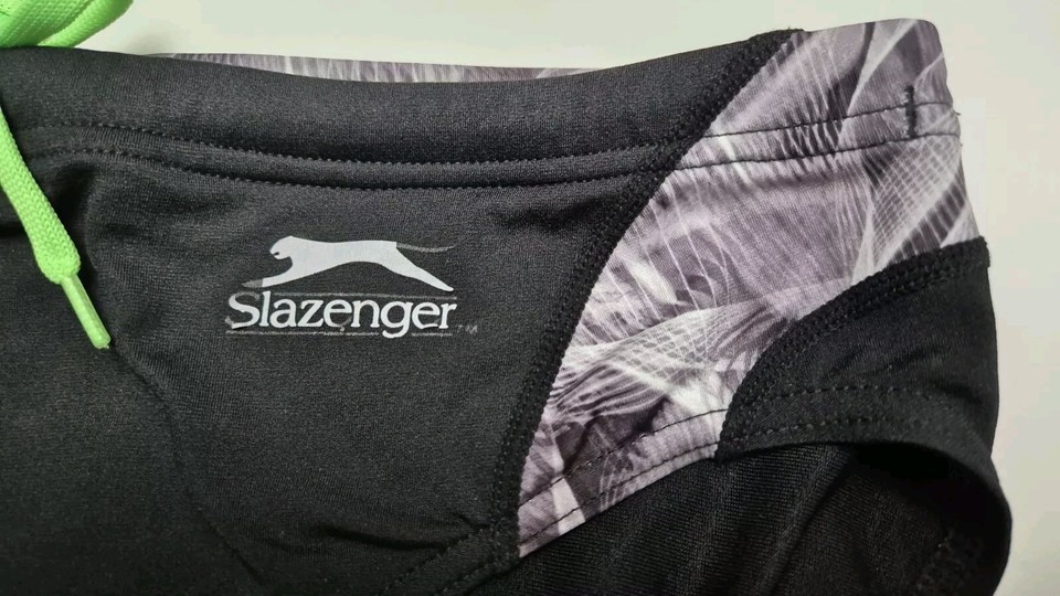 Mens black SLAZENGER Swimming Trunks/briefs Size Medium (32") eBay