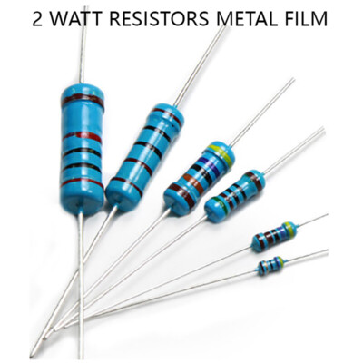 Resistors Metal Film 1/2.2/4.7/10/22/47/100/220/330/470/510/1K/2K~1M ...