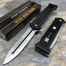 Tac Force Spring Assisted Joker Why So Serious? Camping Outdoor Pocket Knife 