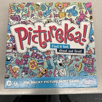 Pictureka! The Wacky Picture Hunt Board Game Find it Fast - New