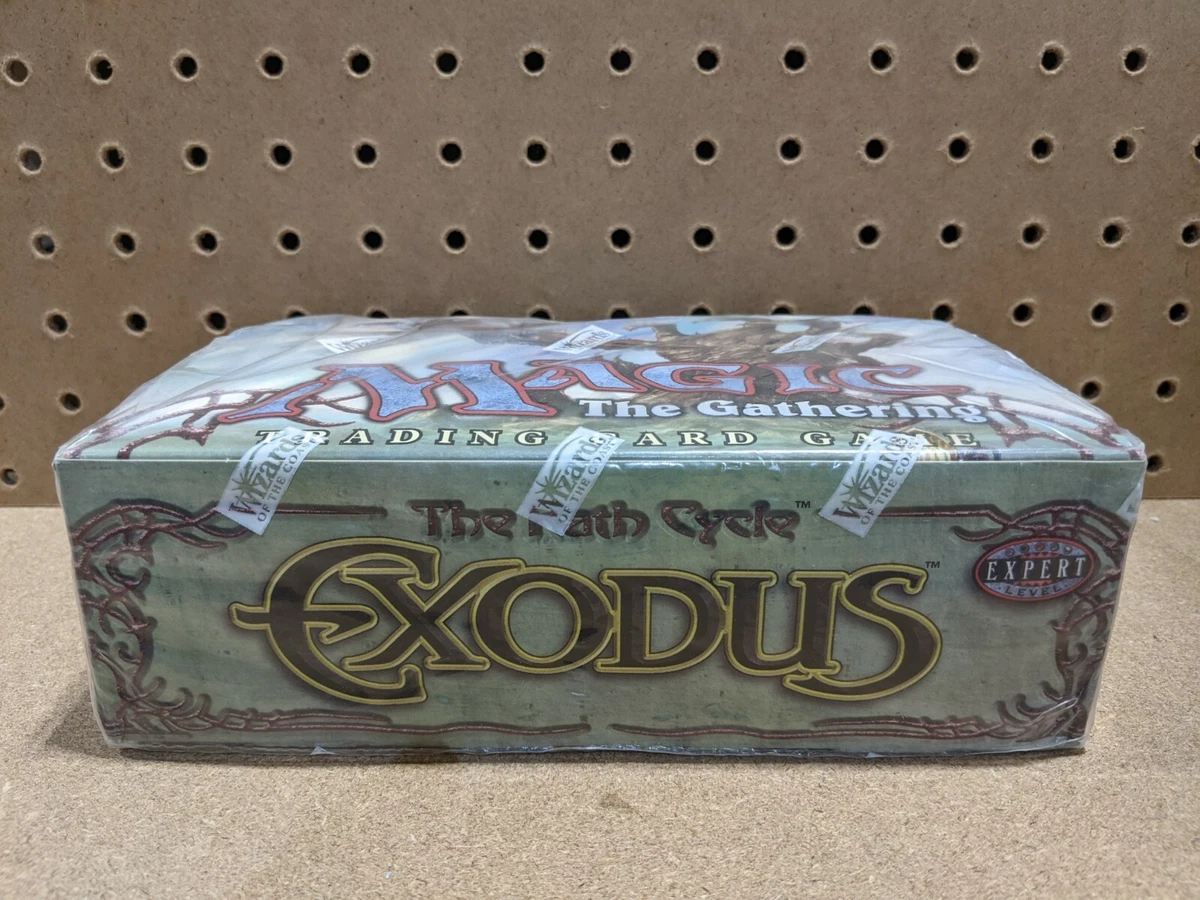 Magic: The Gathering Exodus Sealed Collectible Card Game Packs in Magic: The Gathering Exodus Sealed Collectible Card Game Packs in