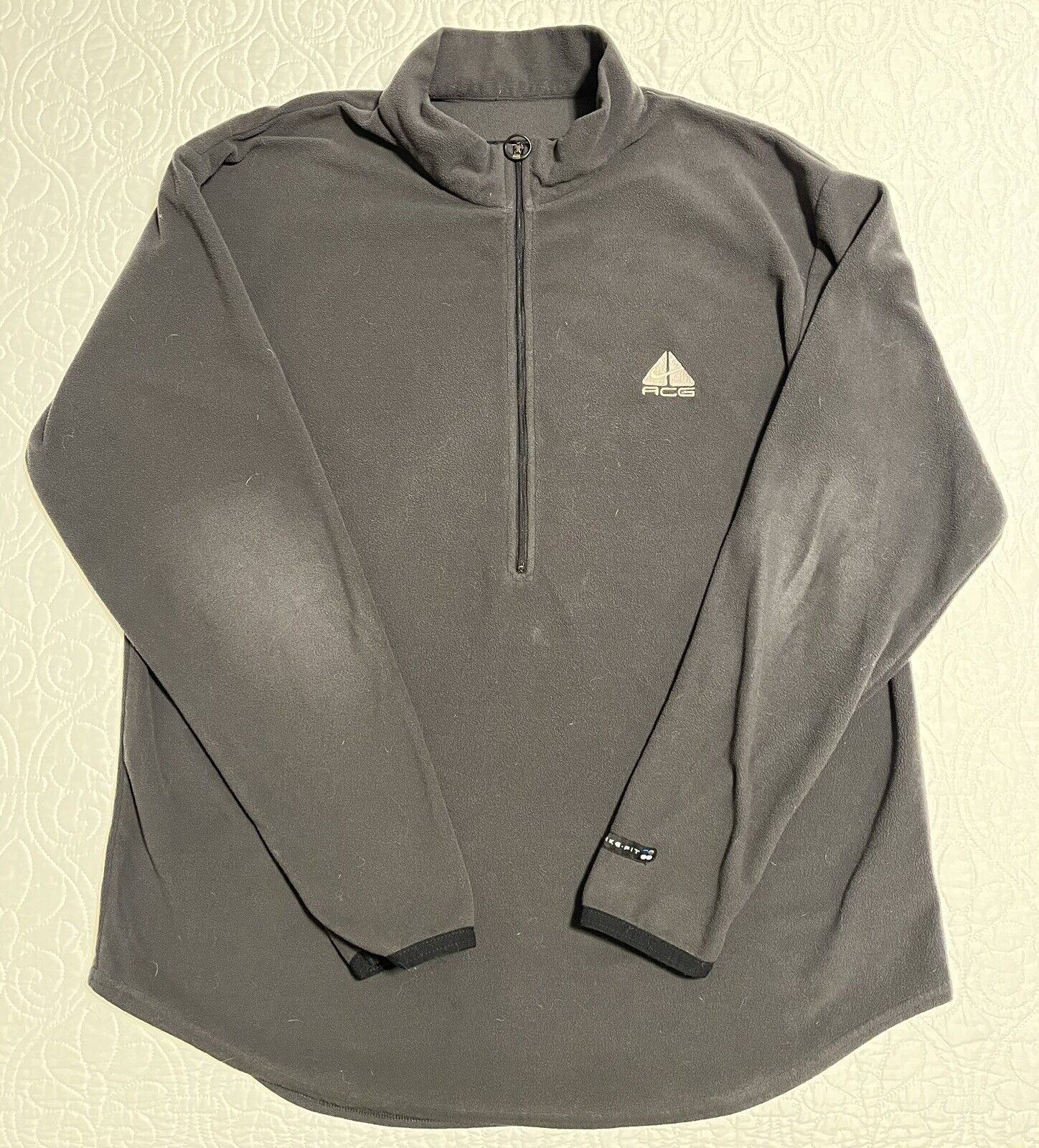 Vintage Nike ACG Half-Zip Thermal Layer 2 Fleece … - image 1