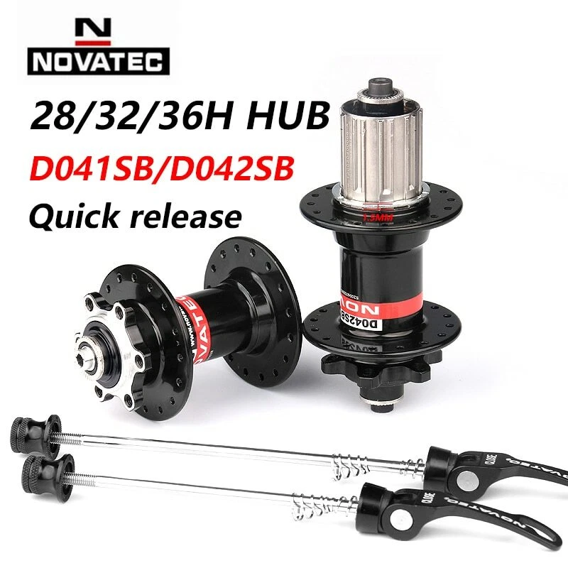 Novatec Hub D041SB D042SB MTB Bike Bicycle Disc Card Brake 28 32 36 Holes